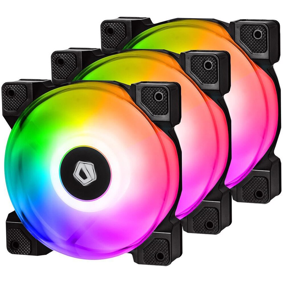 Ventilator ID-Cooling DF-12025 ARGB, 120mm, kit