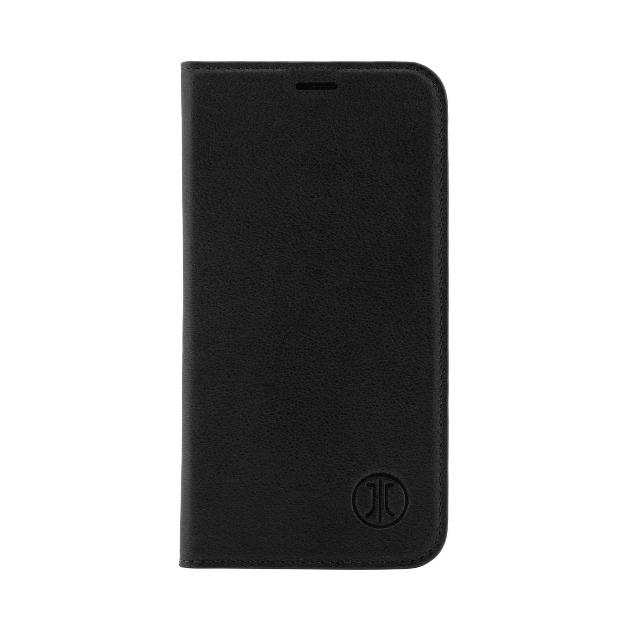 Husa de piele book JT Berlin Book Magic pentru Apple iPhone 12 Mini, negru
