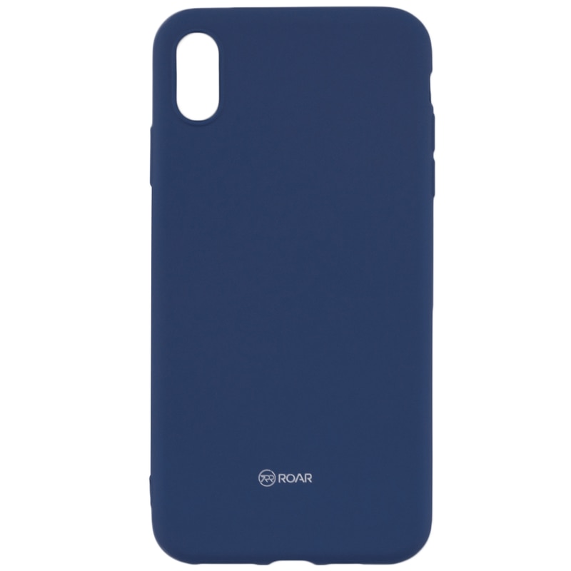 Husa Silicon compatibil cu iPhone XS Max, Dark Blue
