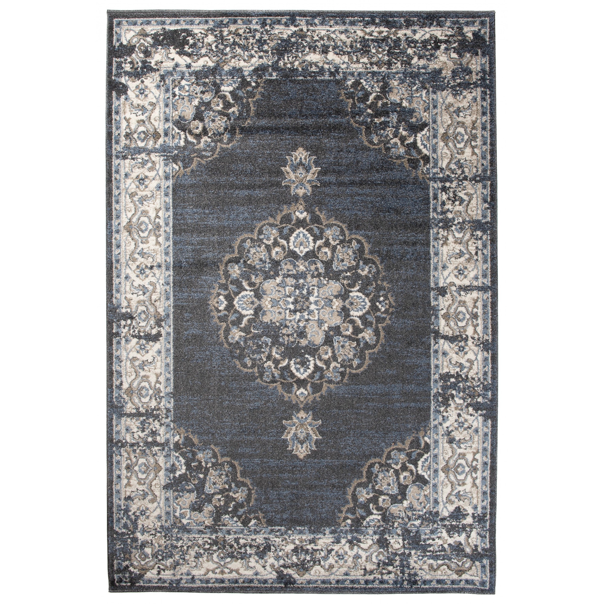 Covor Tibet Traditional Classic Chemex N237A CSV gri 300x400