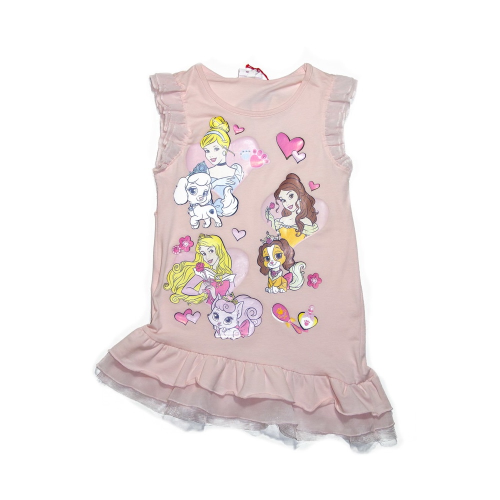 Rochie fete OVS, Disney Palace Pets, roz, 5-6 ani