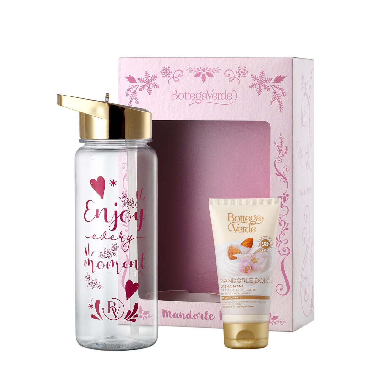 Set cadou, Moment de Relaxare - Mandorle, 75 ML, Bottega Verde