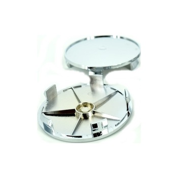 Set 4 capacele pentru jante 68mm, plastic ABS, argintiu/crom Set 4 capacele pentru jante 68mm, plastic ABS, argintiu/crom