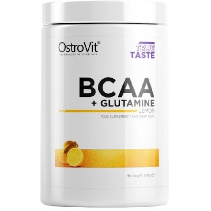 Ostrovit BCAA + Glutamin 500g Citrom