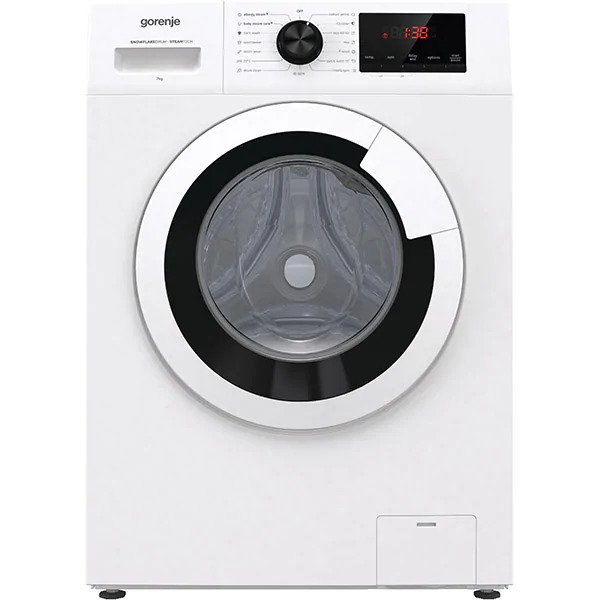 Masina de spalat rufe frontala GORENJE WHP74ES, 7 kg, 1400rpm, Clasa A+++, Alb