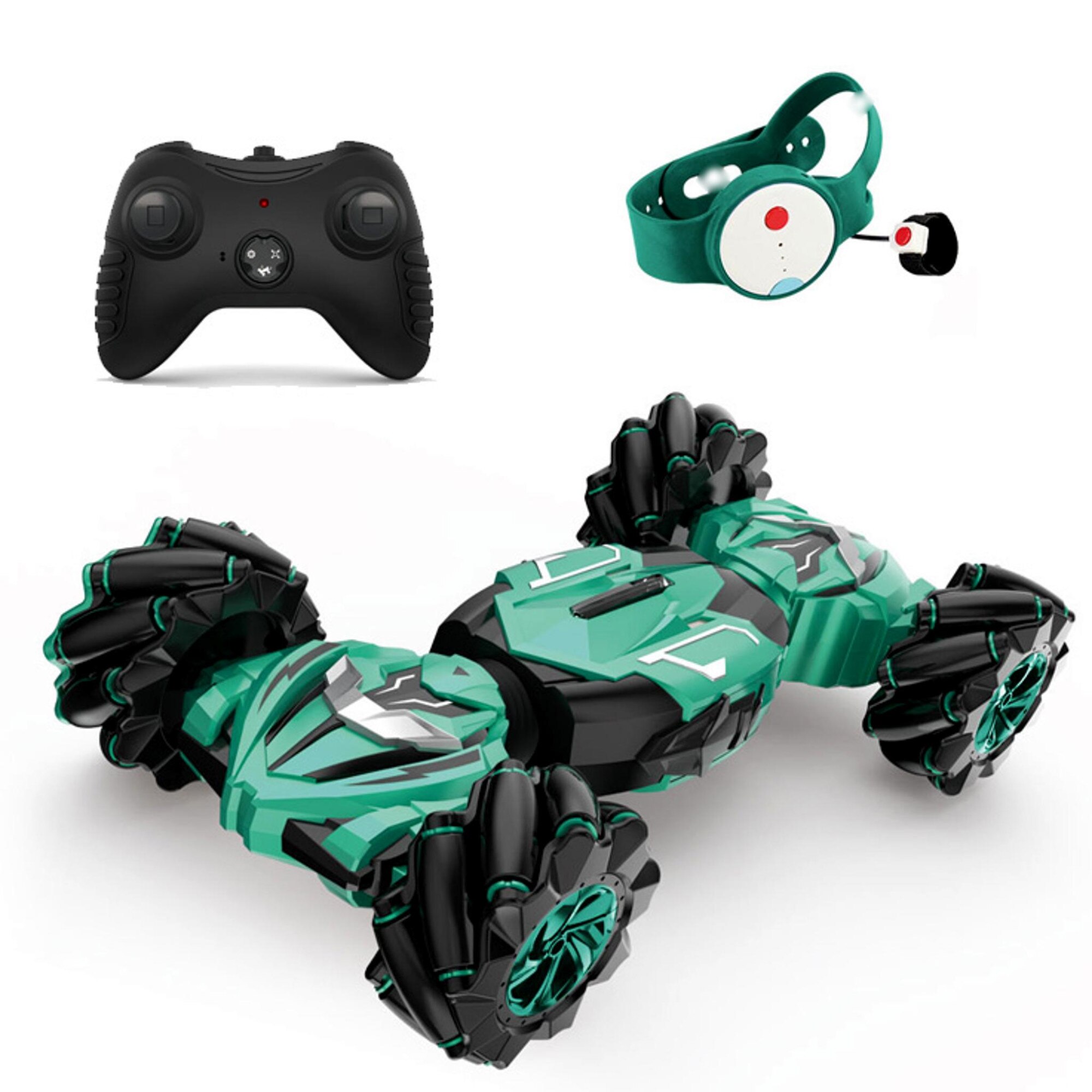 Masina cu incarcator USB inclus ,verde