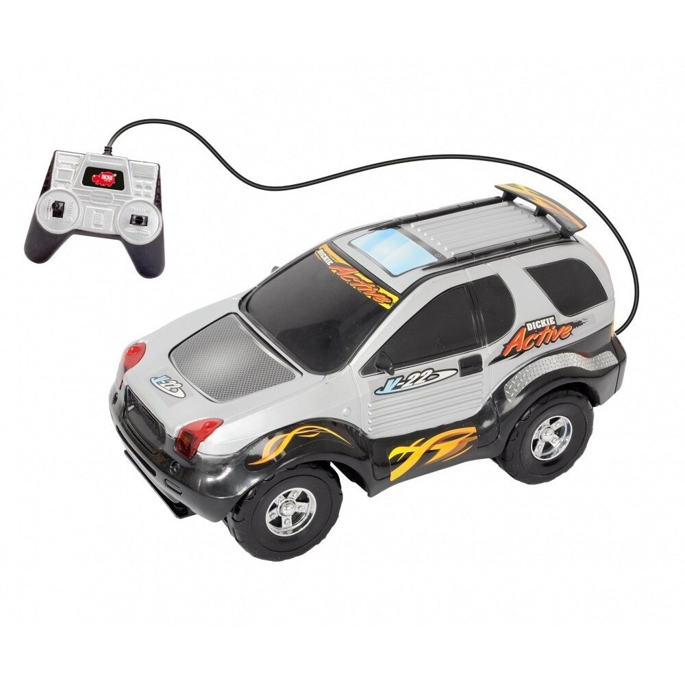 Masinuta Super Cross cu telecomanda pe cablu 203312905 Dickie
