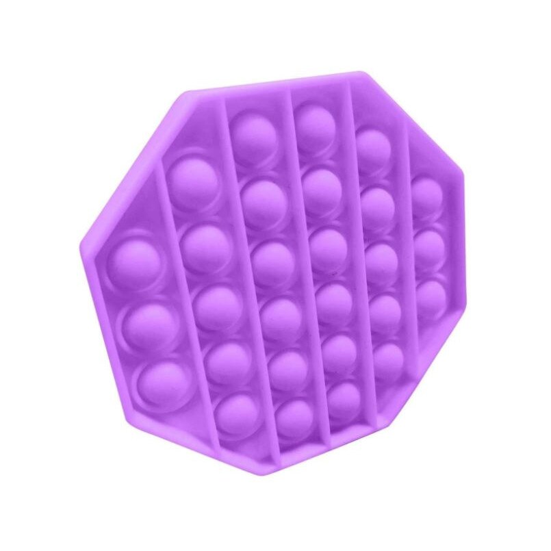 Jucarie senzoriala antistres, Pop It Now, Octogon, mov