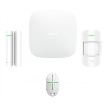 Sistem de alarma basic AJAX Wireless cu detector miscare si detector magnetic pentru usi si ferestre Sistem de alarma basic AJAX Wireless cu detector miscare si detector magnetic pentru usi si ferestre