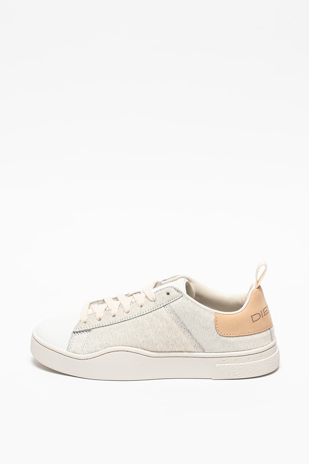 Diesel, Pantofi sport low-top din piele si piele cu par scurt S-Clever