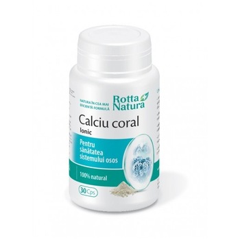 Rotta Natura Calciu Coral Ionic 30 capsule Rotta Natura Calciu Coral Ionic 30 capsule