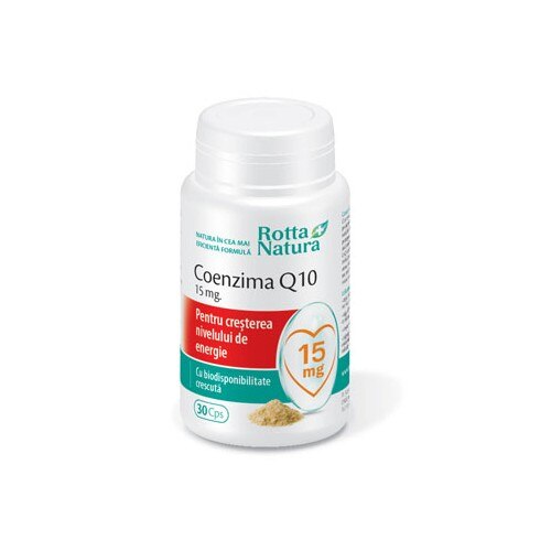 Rotta Natura Coenzima Q10 15 mg 30 capsule