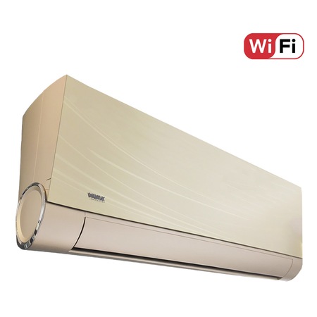 Aer conditionat Vivax ACP-12CH35AEVI GOLD V-Design Wi-Fi, Inverter, 12000 BTU/h, Clasa A++, Ionizator, I feel, 3D Airflow, Protectie Anti-Inghet, Autocuratare, Autodetectie scurgeri freon, filtru Bio, filtru Anti-Praf, ECO-Mode