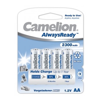 Acumulatori Camelion R06 2300 mAh blister de 4 buc -Always Ready Acumulatori Camelion R06 2300 mAh blister de 4 buc -Always Ready