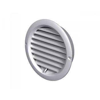 Grila ventilatie rotunda VENTS MV 100bVr, alba, cu reglaj, diametru 100 mm Grila ventilatie rotunda VENTS MV 100bVr, alba, cu reglaj, diametru 100 mm