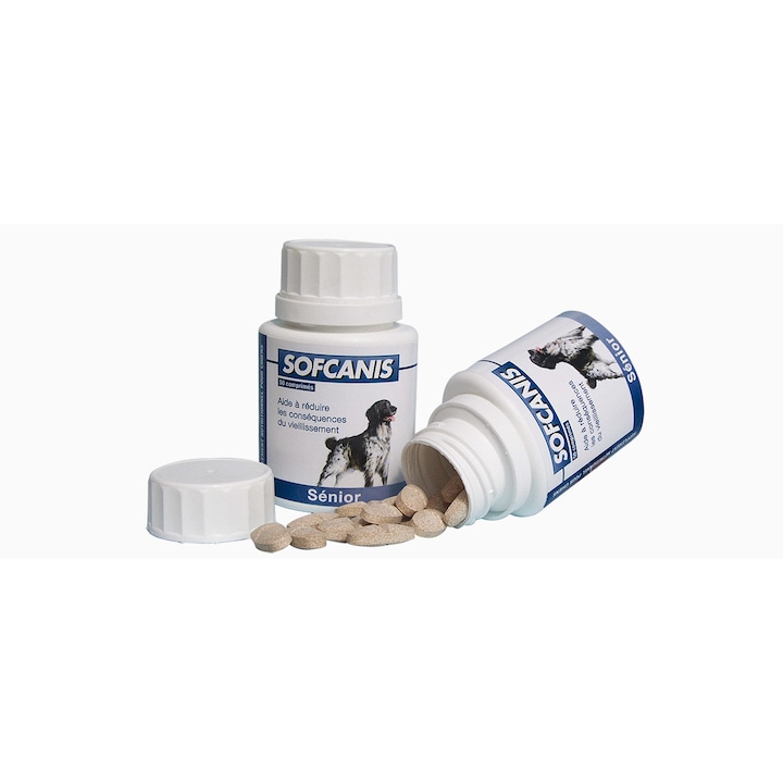 Supliment Nutritiv Sofcanis Senior Caine 50 cp
