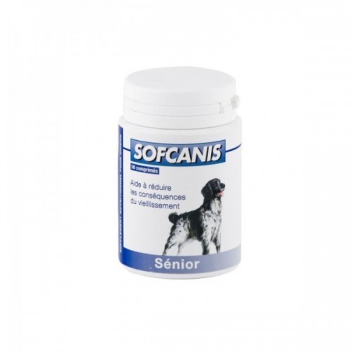 Sofcanis Senior Táplálékkiegészítő kutyáknak, 50 Kapszula