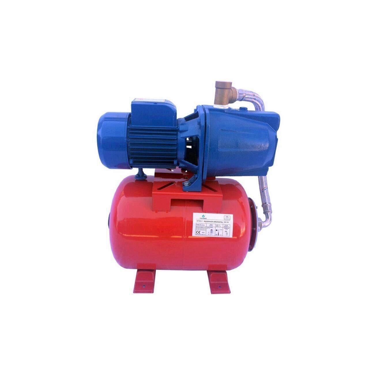 Hidrofor 24L, Filov Economic Jet80LB/24, corp pompa din fonta, 3600 L/ora