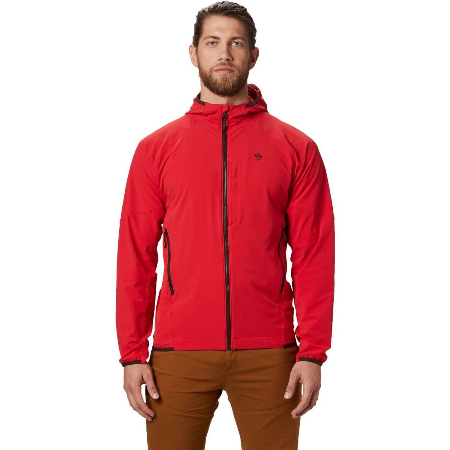 Bluza sport pentru barbati, Mountain Hardwear Chockstone Hoody, Rosu