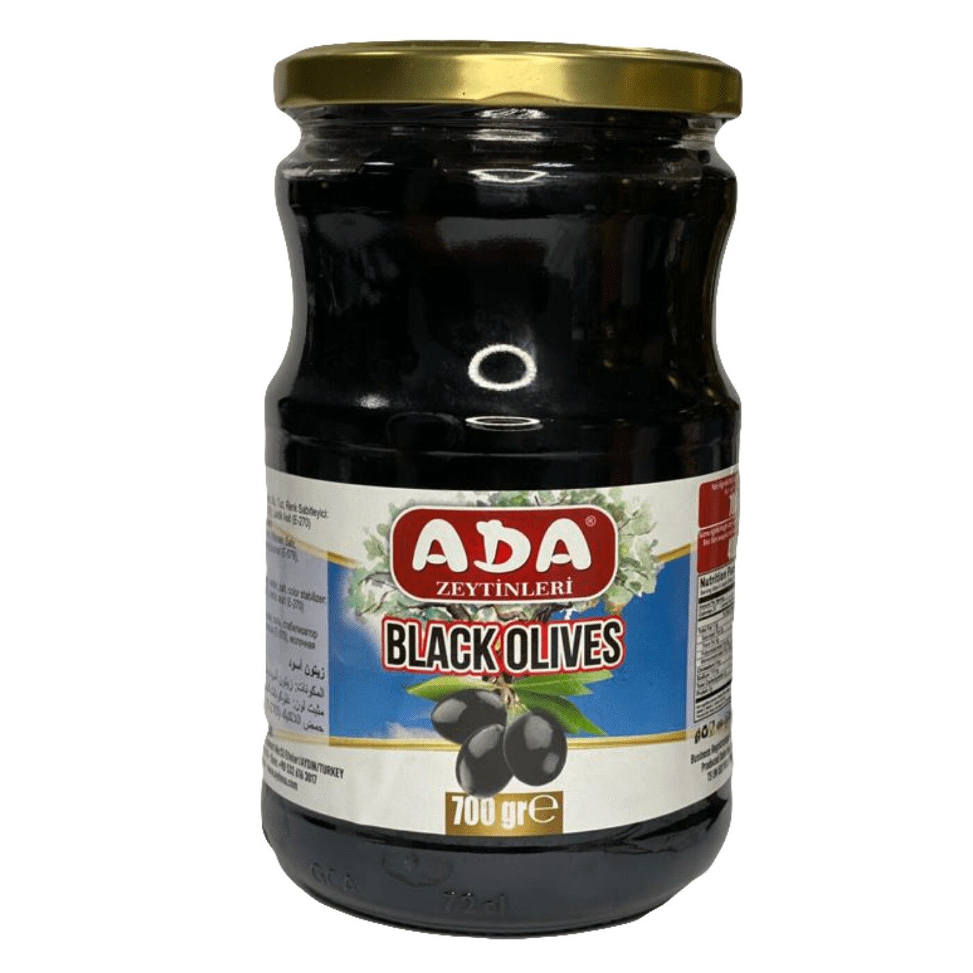 Masline negre ADA, 700g