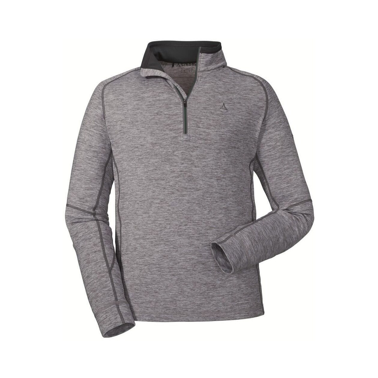 Bluza polar pentru barbati, Schöffel Longsleeve Genua2, Gri, 52