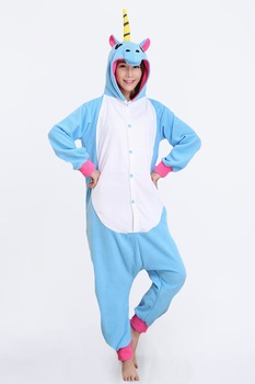 Pijama Kigurumi Onesie, TimeTrade, Unicorn albastru Pijama Kigurumi Onesie, TimeTrade, Unicorn albastru
