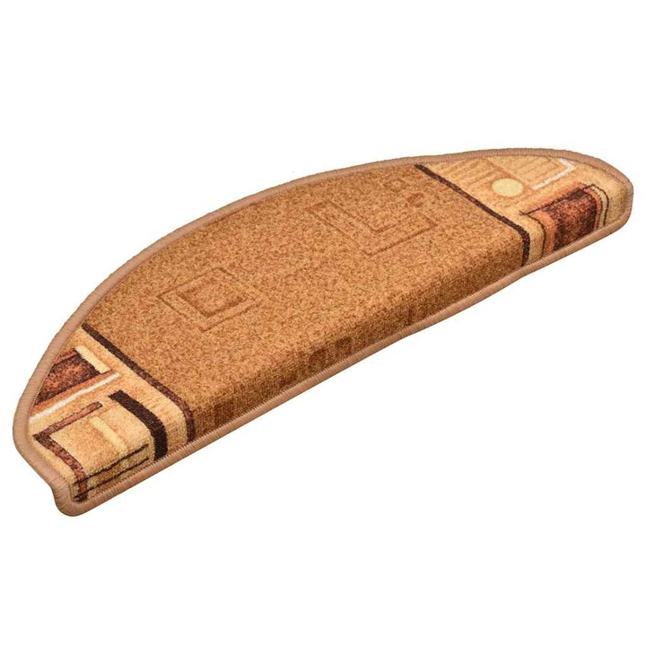 Set covorase scari autoadezive, 15 buc, bej, 65x21x4 cm 322411