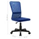 Scaun de birou vidaXL, albastru, 44x52x100 cm, plasa textila, 6 kg