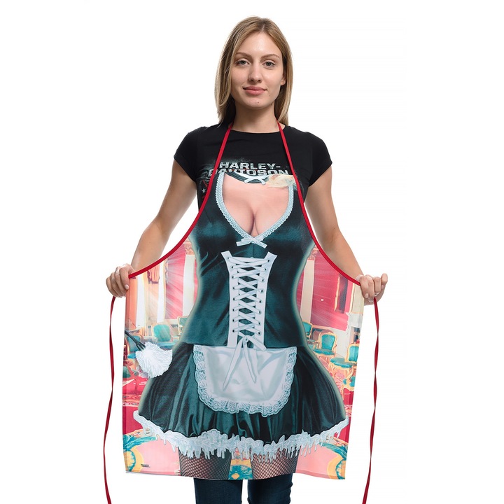 Printex szakácskötény, szobalány, női, többszínű