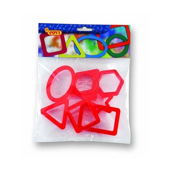 Forme modelaj JOVI 21, figuri geometrice, 8 buc/blister Forme modelaj JOVI 21, figuri geometrice, 8 buc/blister