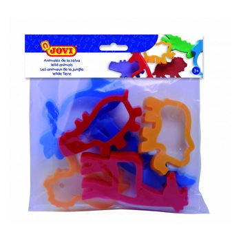 Forme modelaj JOVI 7J, animale, 6 buc/blister Forme modelaj JOVI 7J, animale, 6 buc/blister