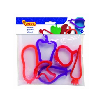 Forme modelaj JOVI 7V, legume, 6 buc/blister Forme modelaj JOVI 7V, legume, 6 buc/blister