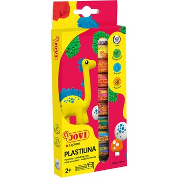 Plastilina JOVI 90/10, 10 culori Plastilina JOVI 90/10, 10 culori