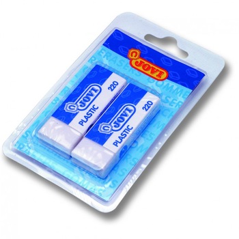 Radiere din plastic JOVI 220B, 2 buc/set Radiere din plastic JOVI 220B, 2 buc/set