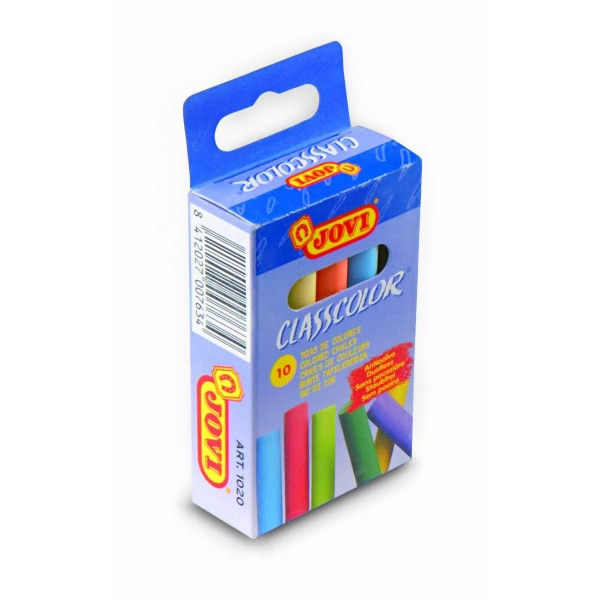 Creta colorata JOVI 1020, 10 culori/set