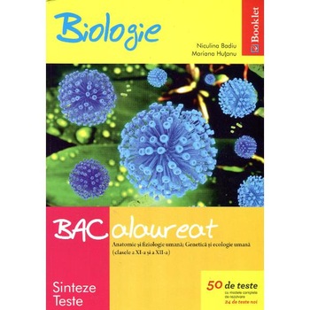 Biologie Bac Sinteze Teste Cls 11 Si 12 Ed. 2014 - Niculina Badiu, Mariana Hutanu Biologie Bac Sinteze Teste Cls 11 Si 12 Ed. 2014 - Niculina Badiu, Mariana Hutanu