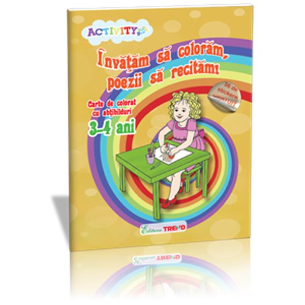 Invatam sa coloram, Poezii sa recitam 3-4 ani