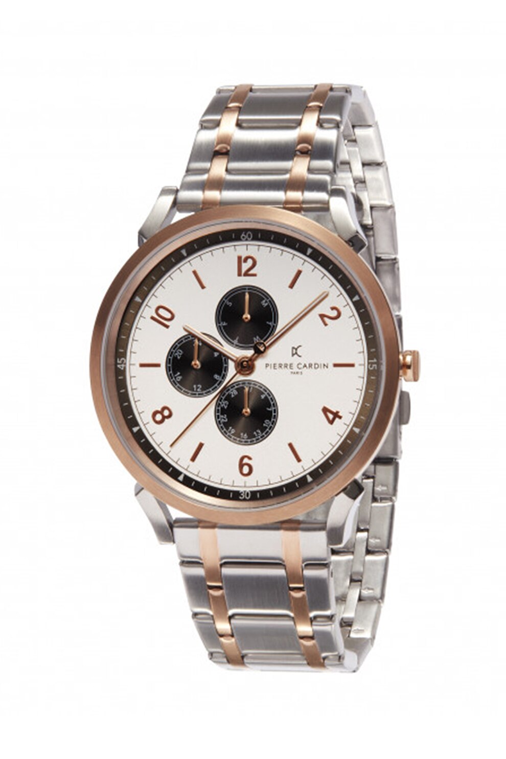 Pierre Cardin, Ceas quartz, Argintiu/Auriu