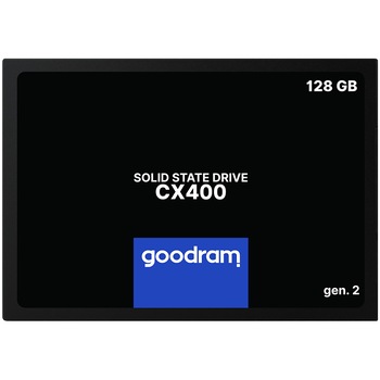 Solid State Drive (SSD) GoodRam CX400 GEN.2, 128GB, 2.5 Solid State Drive (SSD) GoodRam CX400 GEN.2, 128GB, 2.5
