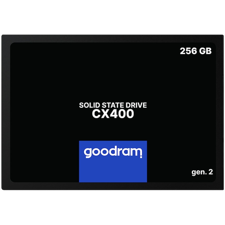 Solid State Drive (SSD) GoodRam CX400 GEN.2, 256GB, 2.5", SATA III