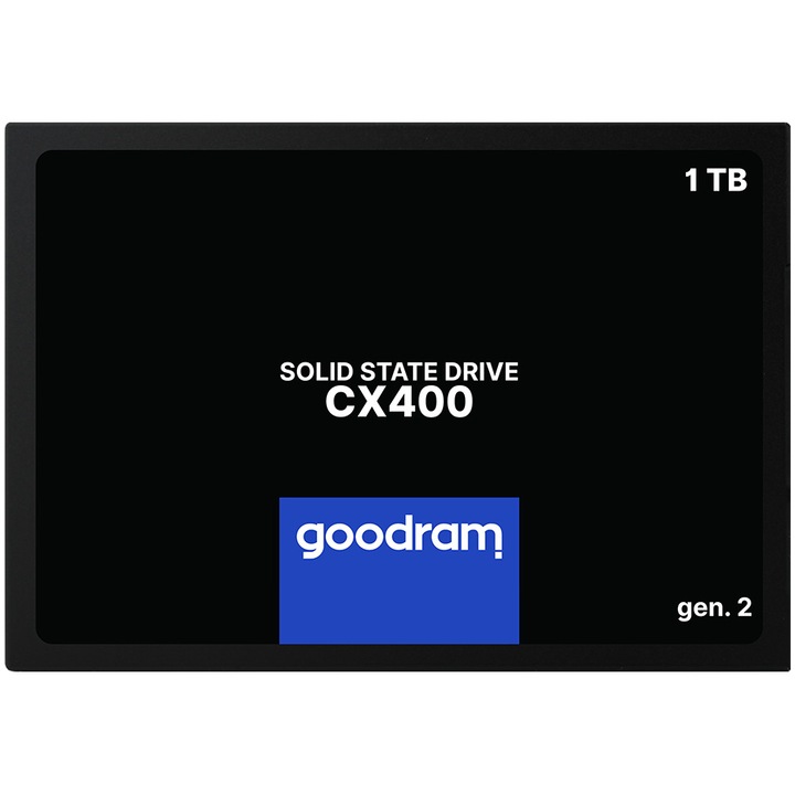Solid State Drive (SSD) GoodRam CX400 GEN.2, 1TB, 2.5", SATA III