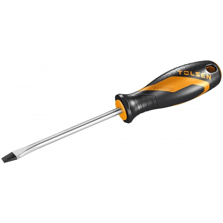 Отвертка Cr-V 6.5x150 mm GRIPro, Tolsen