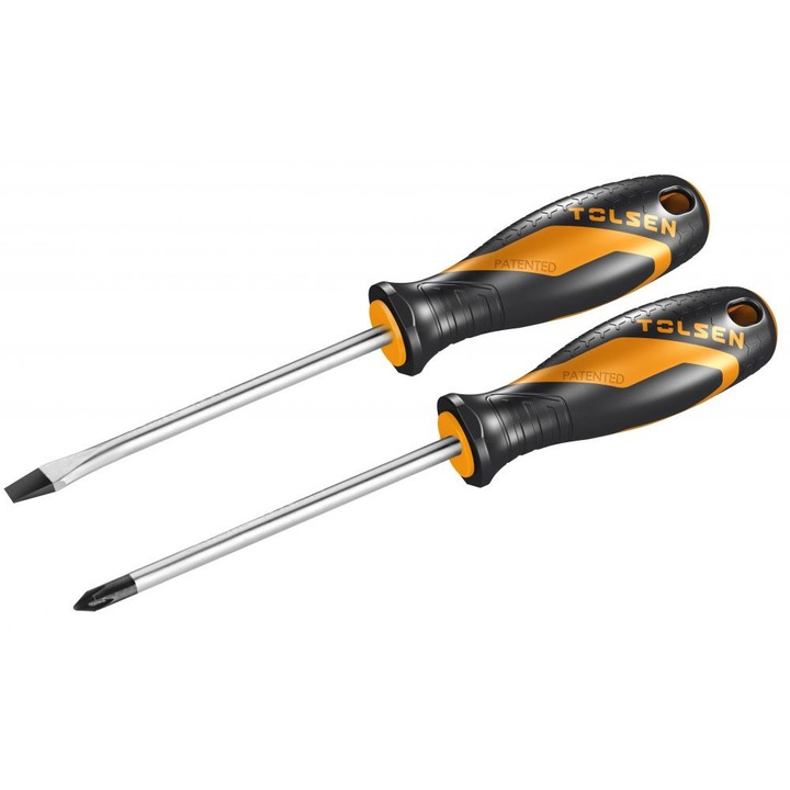 Комплект 2 отвертки PH2x100 6.5x100 mm Cr-V GRIPro