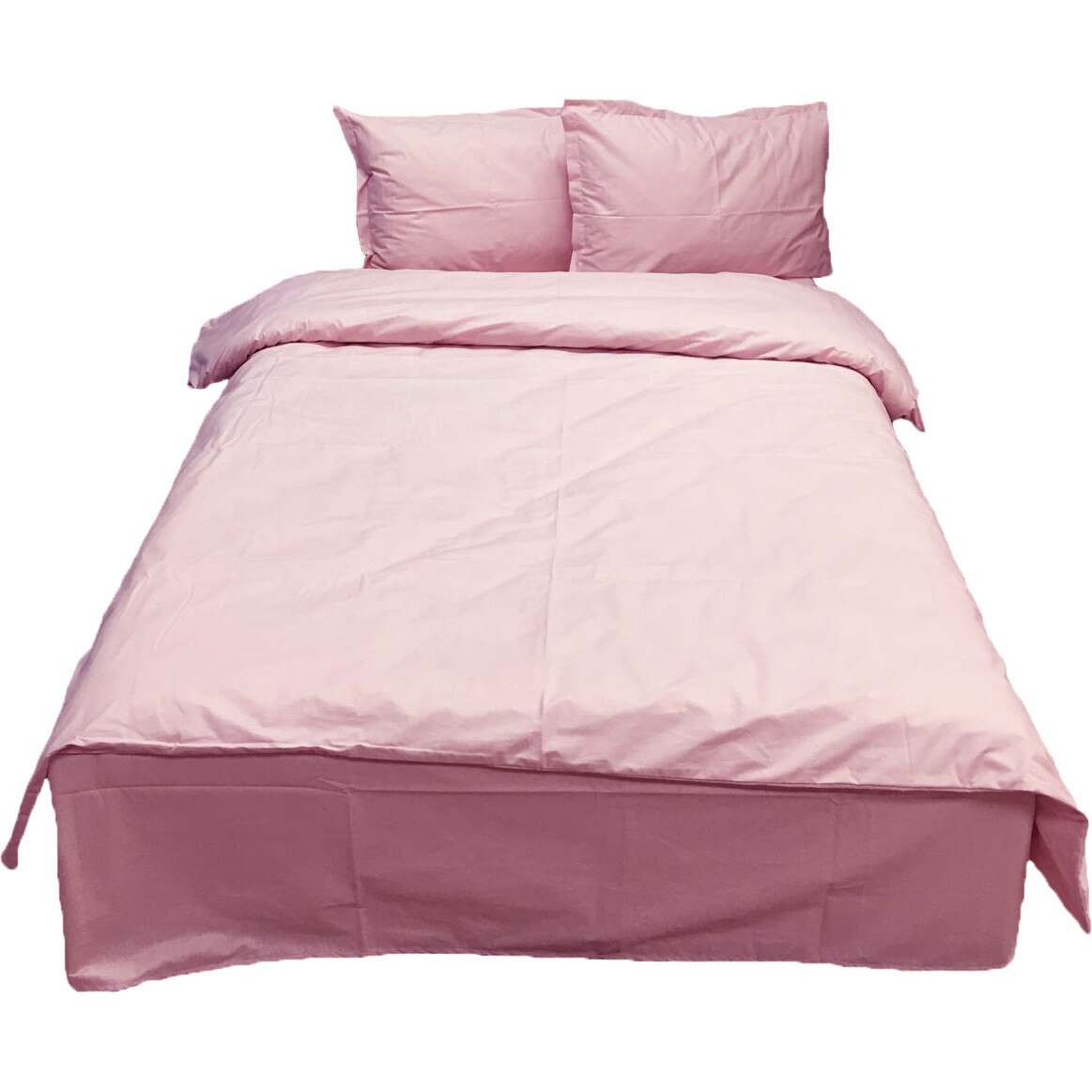 Set lenjerie cu elastic, 4 piese bumbac ranforce, pentru saltea de 1,80m, by Liz Line - L4RE13180