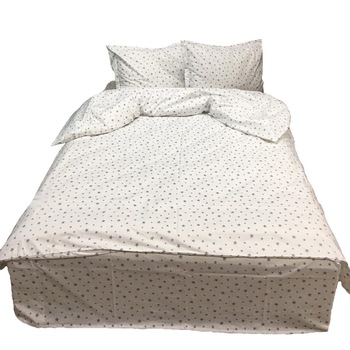 Set lenjerie cu elastic, 4 piese bumbac ranforce, pentru saltea de 1,40m, by Liz Line - L4RE14140 Set lenjerie cu elastic, 4 piese bumbac ranforce, pentru saltea de 1,40m, by Liz Line - L4RE14140