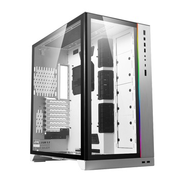 Carcasa Lian Li PC-O11 XL ROG Certified Dynamic Mid-Tower, Tempered Glass, Alb Carcasa Lian Li PC-O11 XL ROG Certified Dynamic Mid-Tower, Tempered Glass, Alb