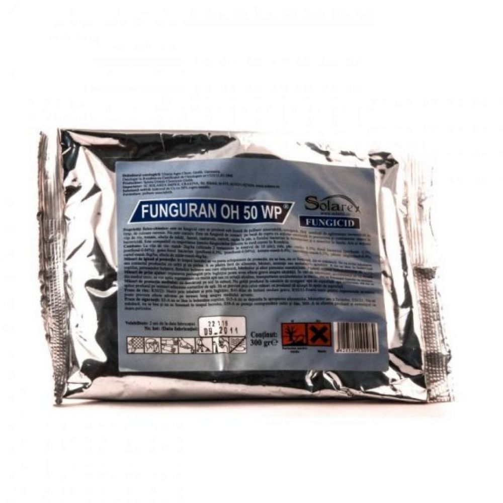 Fungicid Funguran OH 50 WP, 300 grame
