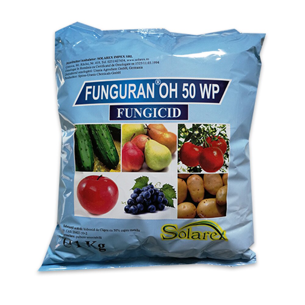 Fungicid Funguran OH 50 WP, 1 kg