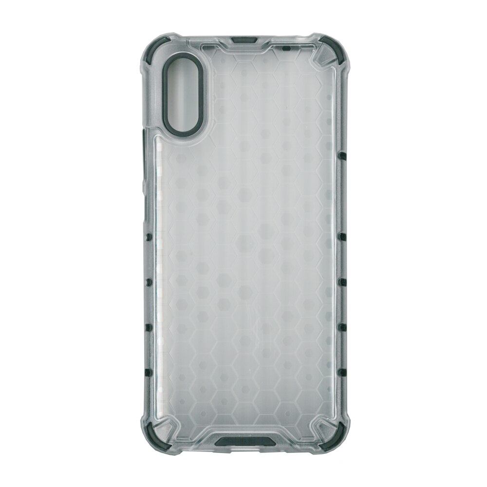 Husa protectie spate anti-shock hexa, pentru Xiaomi Redmi 9A, alb