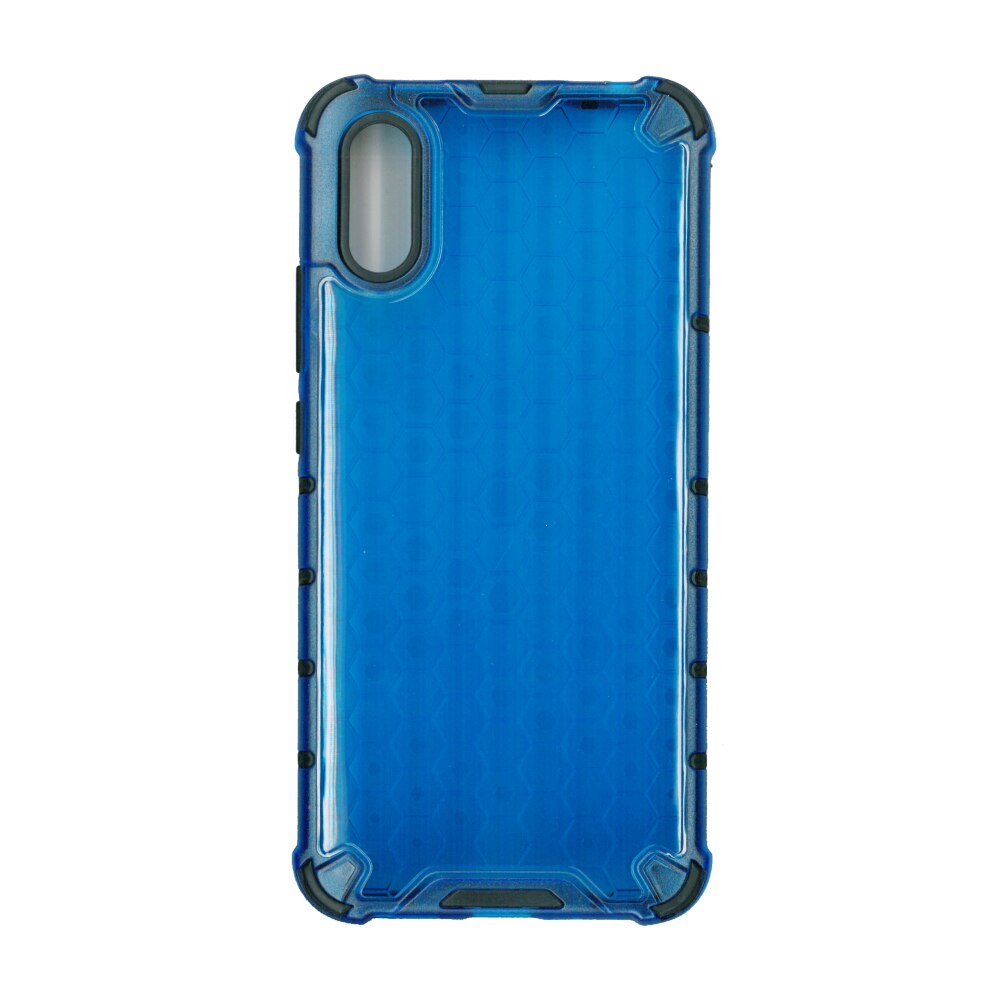 Husa protectie spate anti-shock hexa, pentru Xiaomi Redmi 9A, albastru